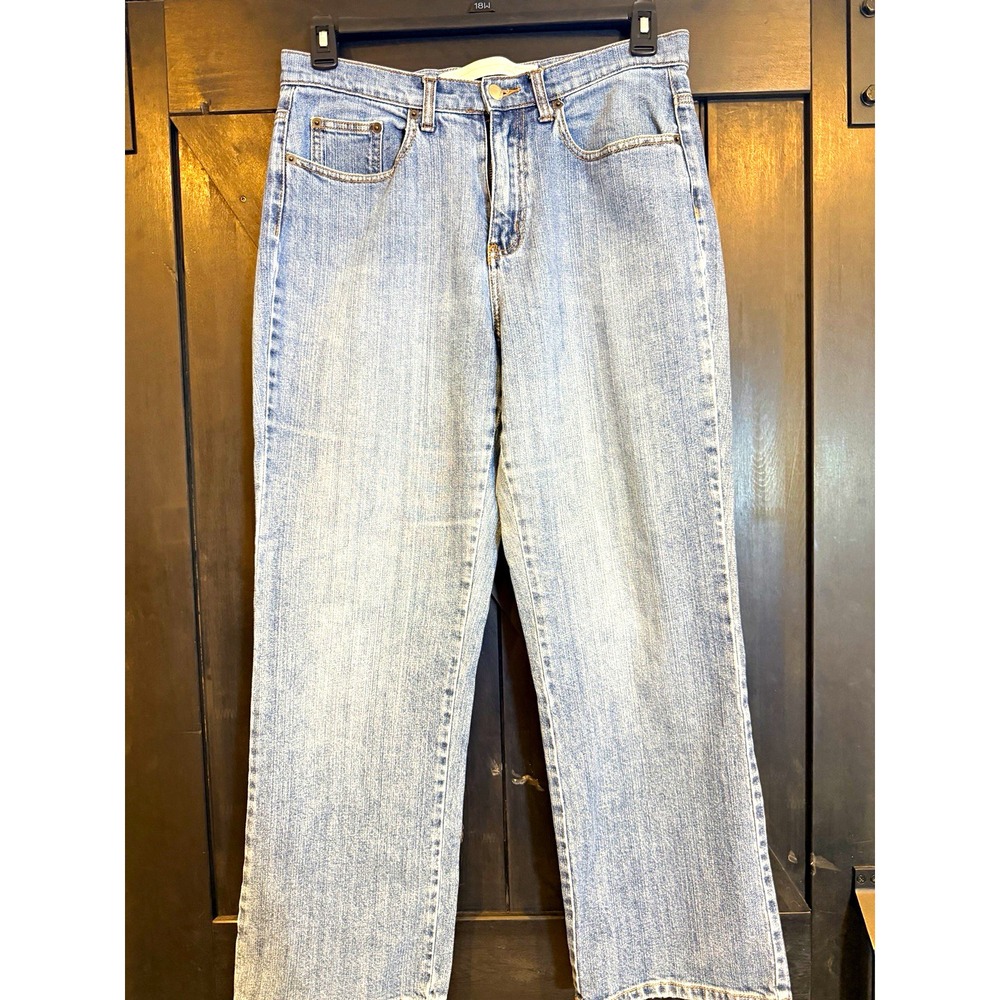 Venezia Womens Bootcut Jeans Light Wash Blue Stretch Denim Size 14 Mid Rise